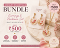💜 Jewelry Essentials Bundle – Earrings & Necklace Set Styleonnow 💜 Jewelry Essentials Bundle – Earrings & Necklace Set